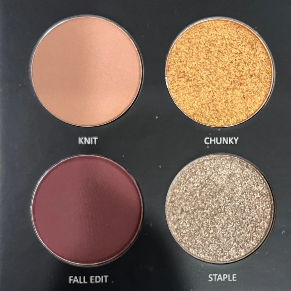 Estate Eyeshadow Palette with Gold and Brown Hues